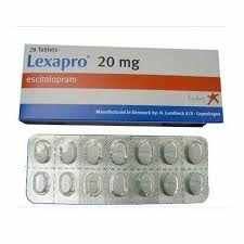 Buy Lexapro 20mg tablet